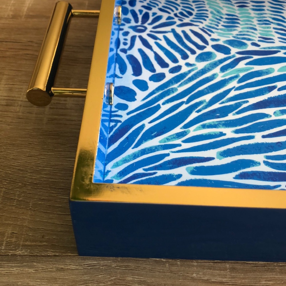 Lilly Pulitzer Hostess Tray - Picture 7 of 8